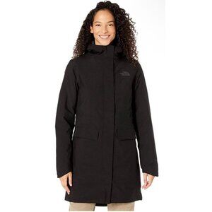 The North Face Women’s XS City Breeze Insulated Parka TFN Black Waterproof $250